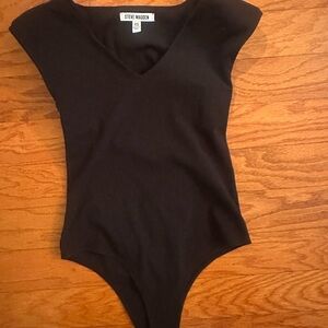 Steve Madden Black Bodysuit